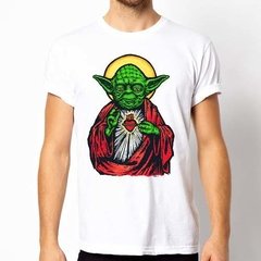 Playera Camiseta De Star Wars Yoda Virgen Sant 100% Calidad - comprar en línea