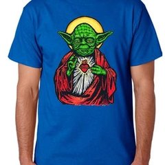 Playera Camiseta De Star Wars Yoda Virgen Sant 100% Calidad
