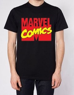 Playera Logo Marvel Comics De Coleccion 100% Calidad - comprar en línea
