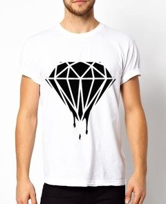Playera O Camiseta Driping Diamond / Diamante Escurriendo - comprar en línea