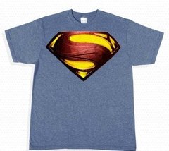 Playera Superman Nuevo Logo Hombre De Acero De Estreno - comprar en línea