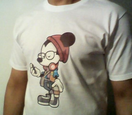 hipster mickey shirt