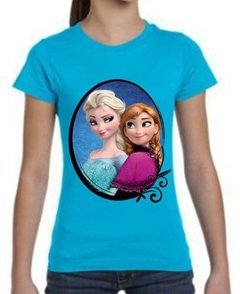 Playera Frozen Anna Y Elsa Princesas !! Disney Kids