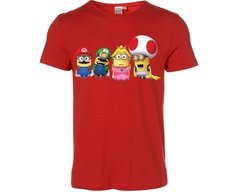 Playera Camiseta Minion Y Mario Bross, Luigi, Hongito Y Mas - comprar en línea
