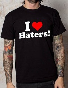 Playera Yo Amo A Los Haters I Love Haters I Corazon Hater - comprar en línea
