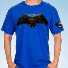 Playera Superman Batman Logo Down Of Justice Combinado Pelic - Jinx