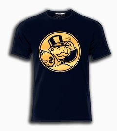 Playeras O Camiseta Monopoly De Oro Edicion Gold Dinero en internet