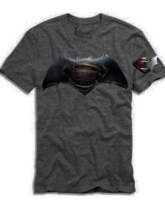 Playera Superman Batman Logo Down Of Justice Combinado Pelic - tienda en línea