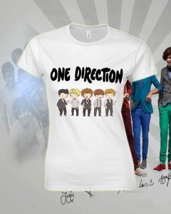 Playeras O Camiseta One Direction Personajes En Caricatura