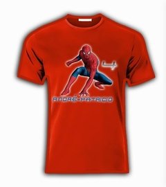 Playera Spider Man C Nombre Personalizada Movie P/fiestas - tienda en línea