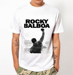 Playeras Rocky Envio Gratis Logo Clasico Oro 100% Calidad - comprar en línea