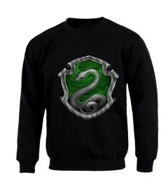 Sudadera Slytherin Crest Logo Casa Hogwarts Serpiente