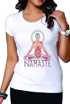 Playeras Namaste Logo Espirituales Yoga India Ayurveda - comprar en línea