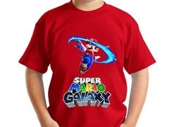 Playera Super Mario Galaxy 4 Diferentes 2,3,4, Wii U - Jinx