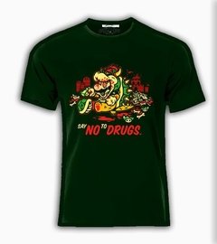 Playera Di No A Las Drogas Mario Broo Bross No Drugs en internet