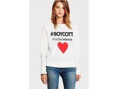 Sudadera #boycott De Dolce & Gabbana - comprar en línea