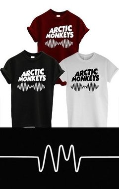 Playeras Unisex Arctic Monkeys Logo Clasico 100% Algodon