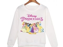 Sudadera Niña Princess Disney 100% Calidad Original - comprar en línea