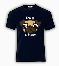 Playera O Camiseta Pug Life Dog, 100% Algodon! - comprar en línea