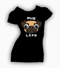 Playera O Camiseta Pug Life Dog, 100% Algodon! en internet