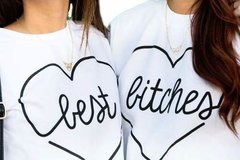 Camiseta O Blusa Best Bitches Mejores Amigas Juego 2pzas - comprar en línea