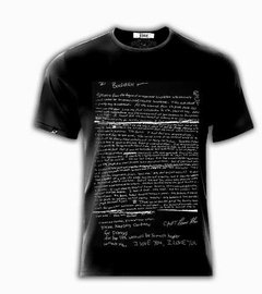 Playeras O Camiseta Kurt Cobain Nirvana Ultima Nota 1994 en internet