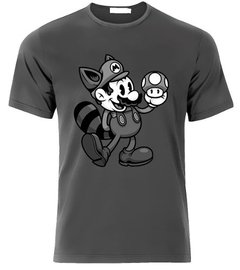 Playera Mario Bross + The Mickey Mouse Vintage Clasico