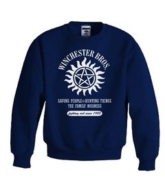 Sudadera Supernatural Winchester Hermanos Negocio Local en internet