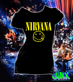 Playera o Camiseta Nirvana Logo