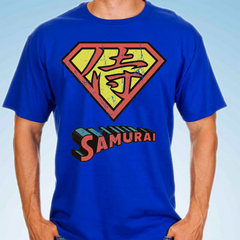 camiseta playera superman samurai