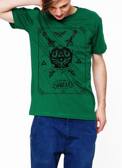 camiseta playera zelda escudo