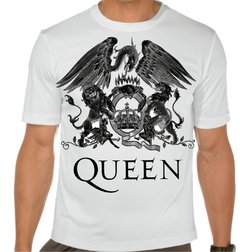 playera o camiseta queen logo