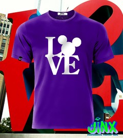 Playera o Camiseta Love Mickey mouse en internet