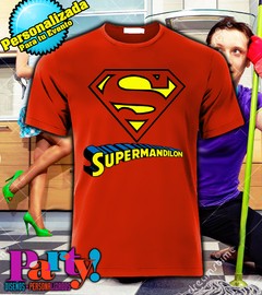 Playera Personalizada Super Man - comprar en línea