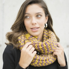Cuello Bufanda circular tipo lana violeta PN 500 / VT - comprar online