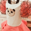 Dress Panda Sob-Medida 1 à 4 anos ref. lm0439