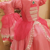 Dress Luxo Super Mario Princess Peach Sob-Medida 1 à 12 anos ref. lm0619