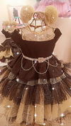 Dress Lol Queen Bee + Tiara Sob-Medida 1 à 12 anos ref. lm0629 - comprar online