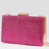 Bolsa Clutch Pink Glamour strass ref. lm0680