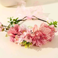 Coroas de flores de rosas artificiais realistas REF. lm0712 - comprar online