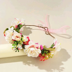 Coroas de flores de rosas artificiais realistas REF. lm0714 na internet