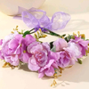 Coroas de flores de rosas artificiais realistas REF. lm0705