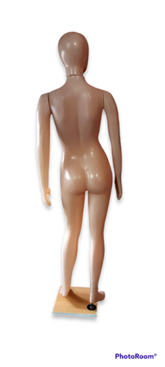 MANIQUIES PLASTICO IRROMPIBLES DE DAMA FACETADA CON PASO IZQUIERDO - INSTALMACH