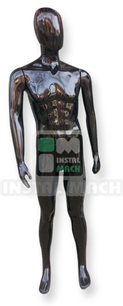 maniquie hombre plata negro