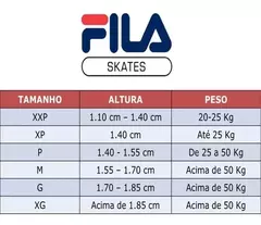 Kit Proteção Fila Gears Adulto na internet