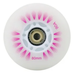 Rodas Led 80mm PINK 90A 4 unidades