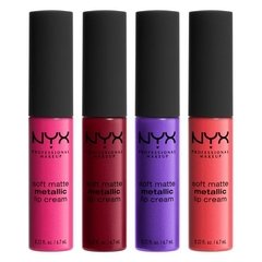Nyx - Metallic Soft Matte Lip Cream