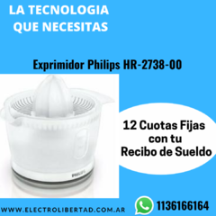Exprimidor Philips HR-2738-00 Electrolibertad