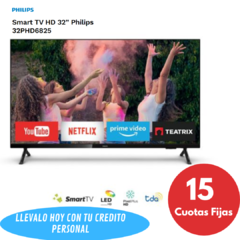 Smart TV HD 32” Philips 32PHD6825 Oferta exclusica Electrolibertad Prestamos