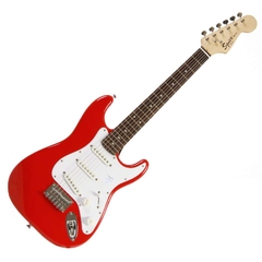 SQUIER MINI Stratocaster RWN, Esc 20.75", SSS - Color Dakota Red